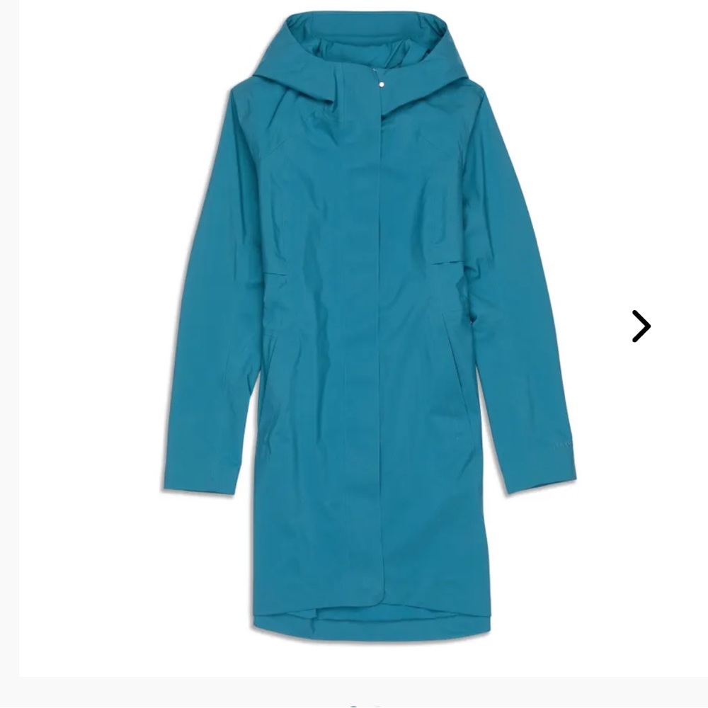 Lululemon Rain Rebel Hooded Rain Coat